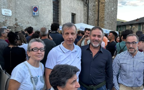 Alessandro Piana alla Festa della Cucina Bianca a Mendatica