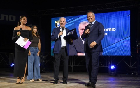 Il vernissage in Calata Cuneo della nuova Imperia di D’Onofrio