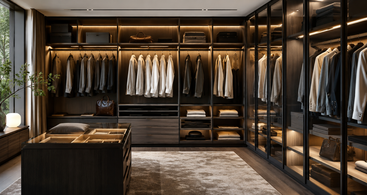 La cabina armadio contemporanea: tra organizzazione, design e personalizzazione