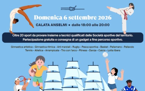 “Sport a Vele Spiegate”: il 6 settembre a Imperia la festa dello sport per bambini e famiglie