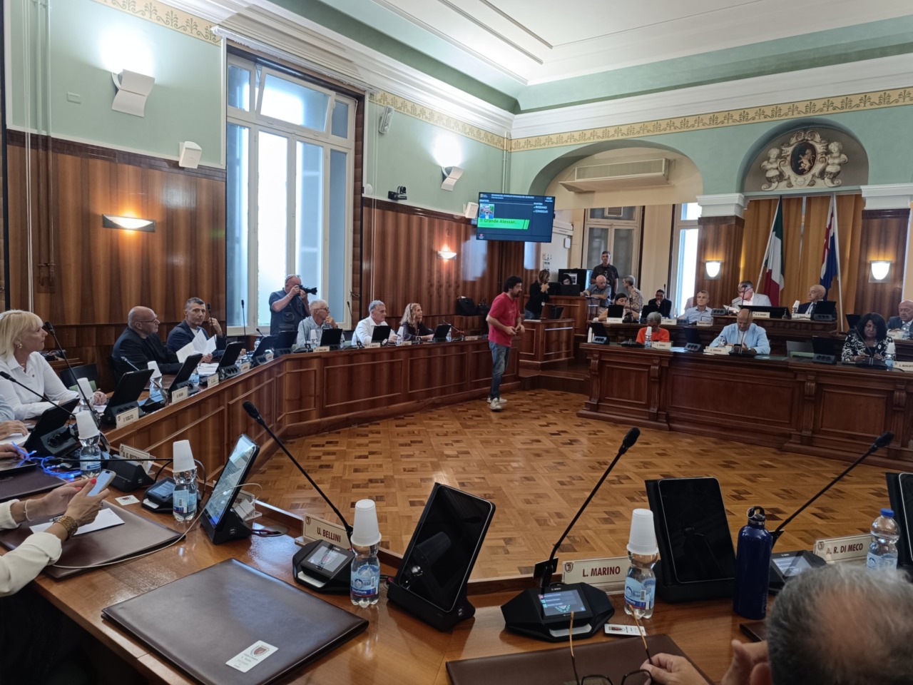 Il Grande bacchetta la giunta: «Consiglio escluso dalla visita del presidente Coni»
