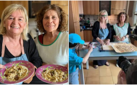 Le taggesi Franca e Rosetta protagoniste di “Pasta Grannies” su YouTube