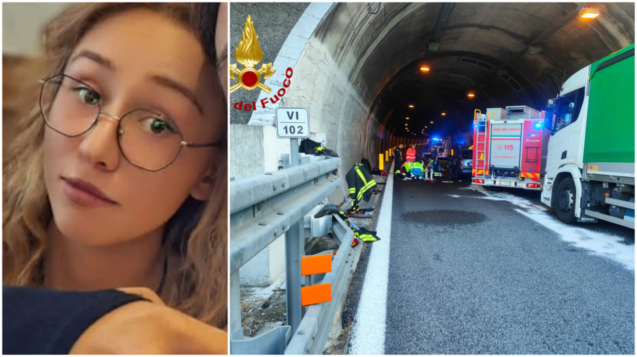 Addio a Valentina, morta a 22 anni dopo un incidente stradale