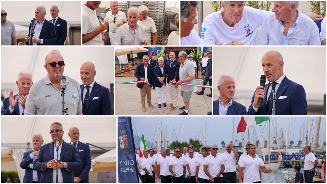 La festa con i campioni della nautica inaugura le Vele d’Epoca