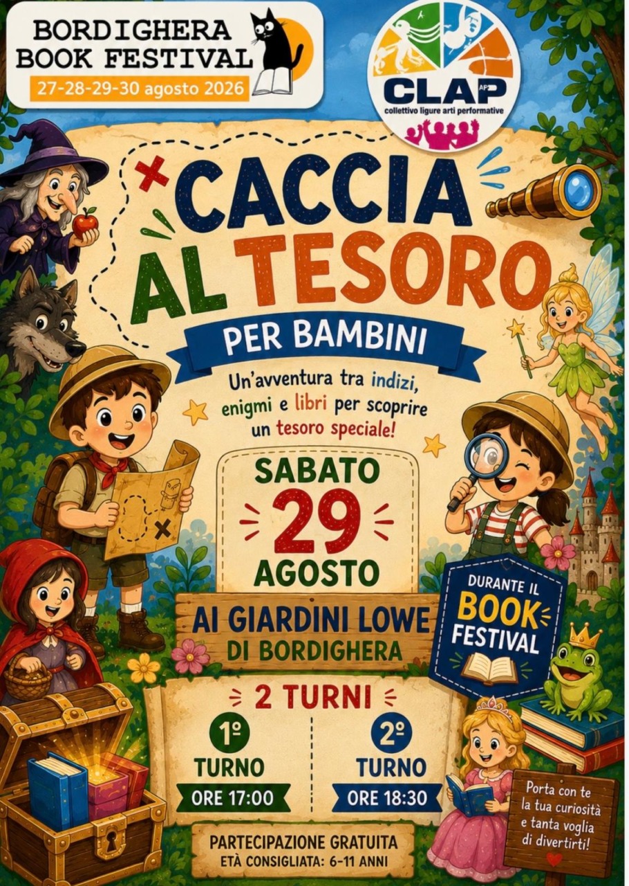 Caccia al Tesoro per i più piccoli ai giardini Loewe di Bordighera