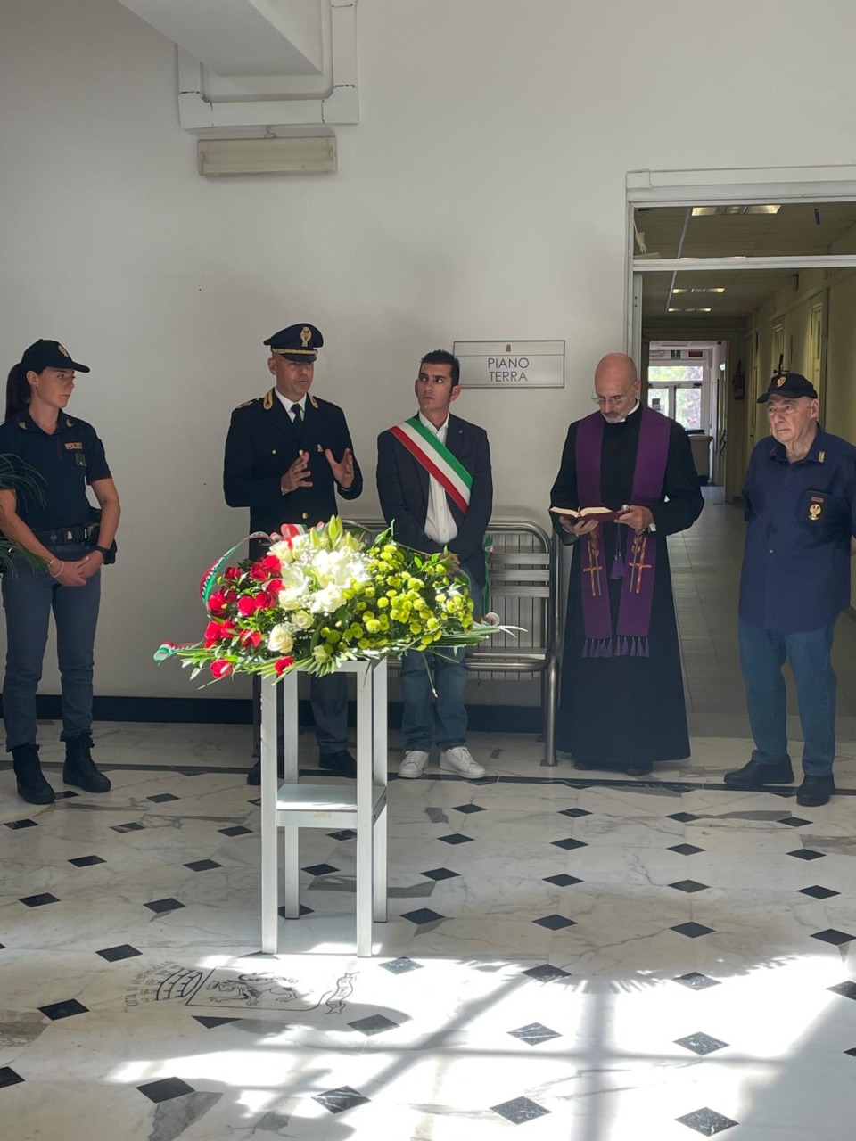 Polizia ricorda il vice sovrintendente Diego Turra caduto in servizio