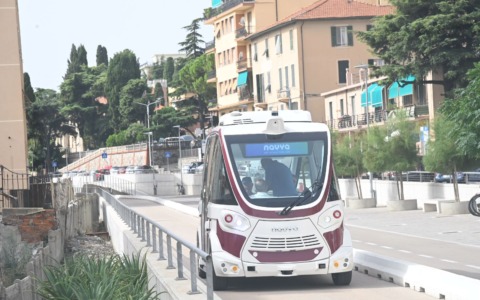 Navette senza conducente a Imperia, ecco come funzionano e come salire a bordo