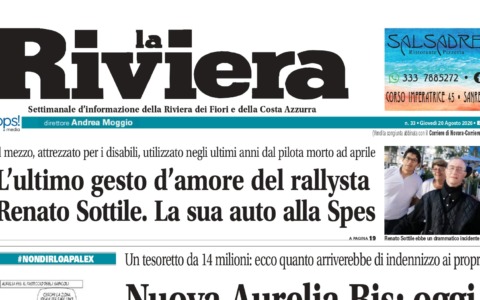 Il nuovo numero de La Riviera è in edicola. Oggi la resa dei conti in Consiglio per l’Aurelia Bis