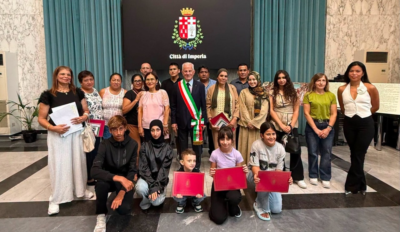 Imperia ha 20 nuovi cittadini italiani