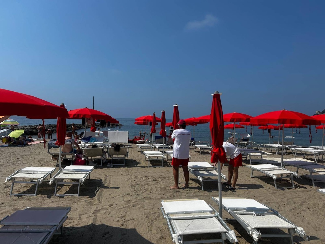 Ferragosto inclusivo alla spiaggia della Croce Rossa di Sanremo