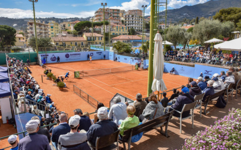 L’imperiese Melissa Rossi nella finale femminile del Torneo Open del Tennis Sanremo