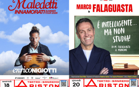 Due nuovi appuntamenti nel cartellone estivo del Teatro Ariston di Sanremo