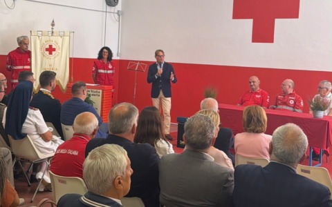 Croce Rossa Imperia, inaugurati nuovi spazi dopo il rogo