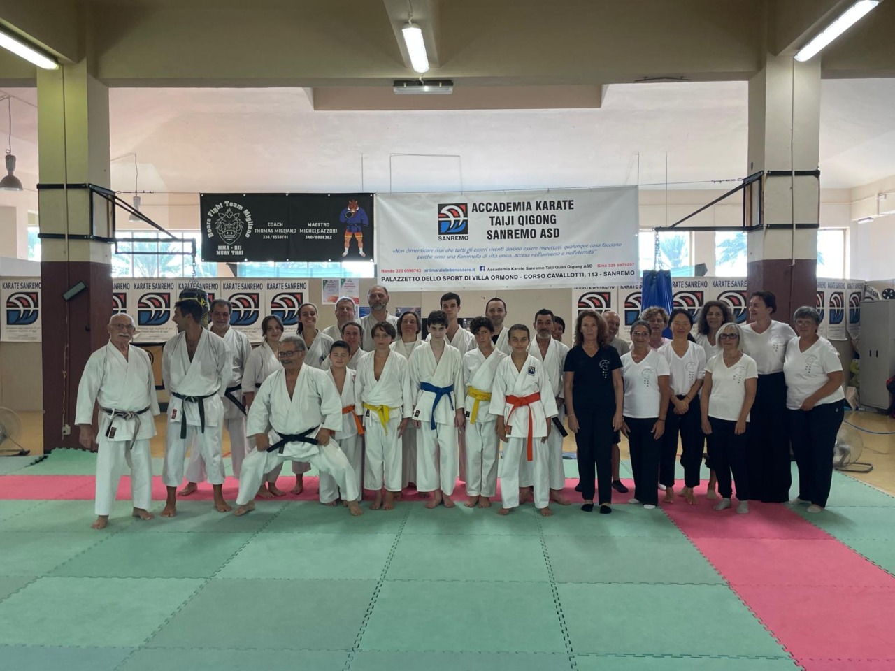 Successo per i seminari di Karate e TaiJi QiGong a Villa Ormond