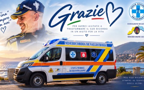 Le donazioni in memoria di Stefano “Fina” Sappracone diventano una nuova ambulanza