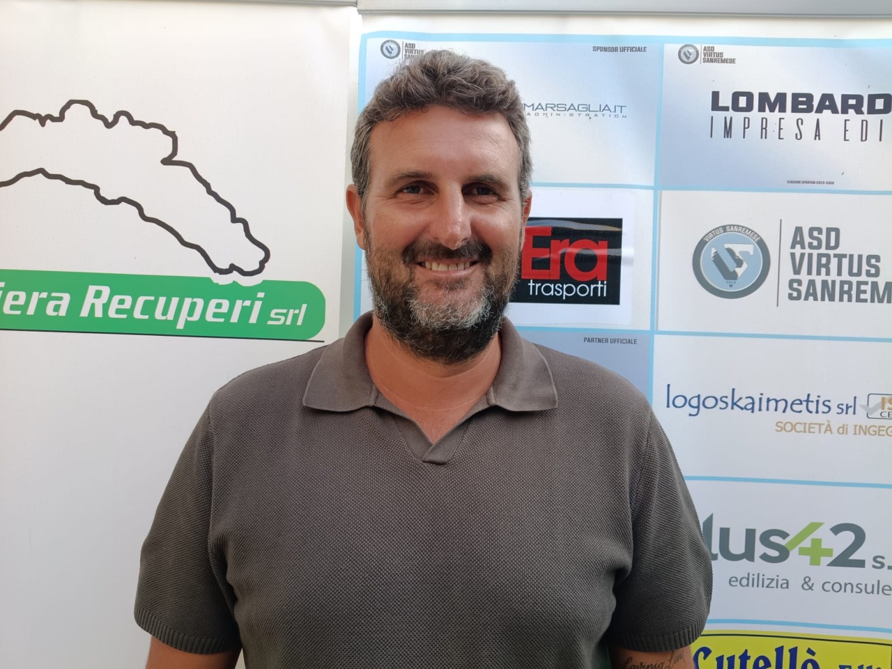Luca Fiuzzi nuovo mister della Virtus Sanremese