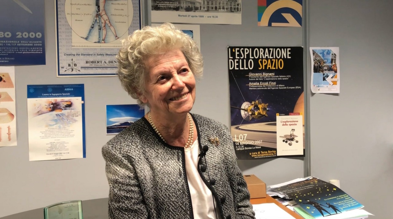 Cittadinanza onoraria a Perinaldo alla prof.sa Amalia Ercoli Finzi, prima donna laureata in ingegneria spaziale