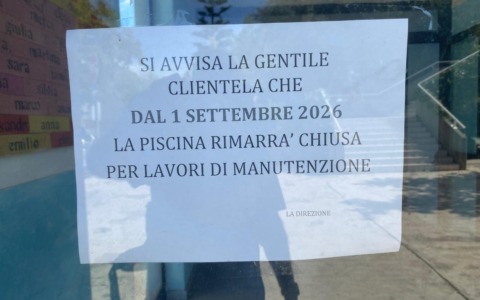 Piscina Cascione riapre a ottobre