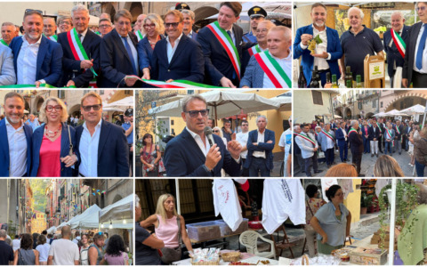 Taglio del nastro per Expo Valle Arroscia
