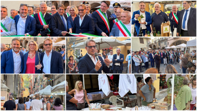 Taglio del nastro per Expo Valle Arroscia