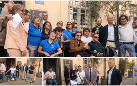 Inaugurata la rampa di Lego di Talents Lab al museo civico di Piazza Nota