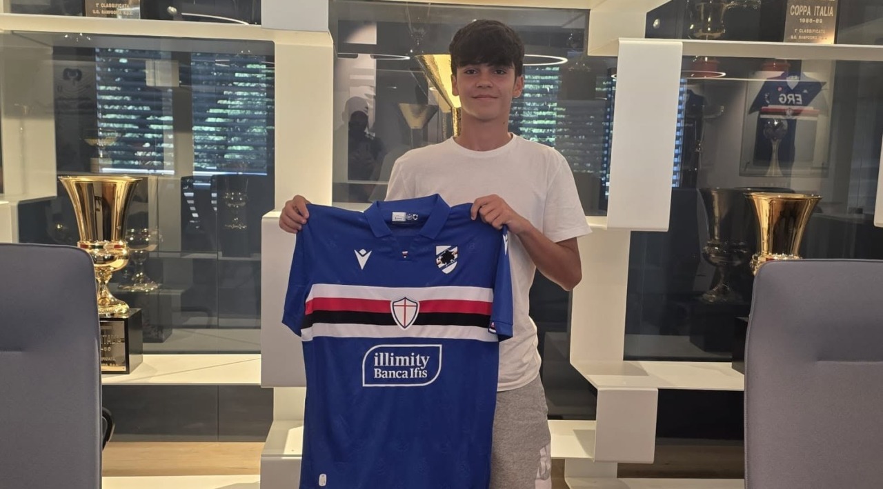 Il talento della Sanremese Matteo Grammatica firma per la Sampodoria