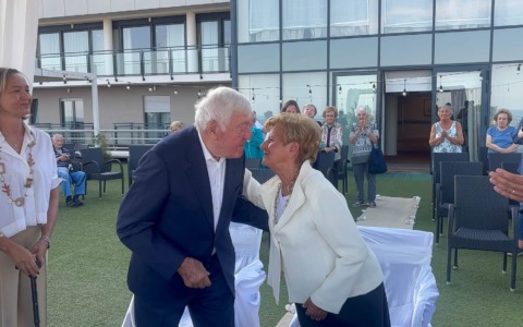Dopo 66 anni di matrimonio Carla e Giuseppe rinnovano il sì