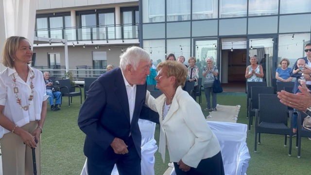 Dopo 66 anni di matrimonio Carla e Giuseppe rinnovano il sì