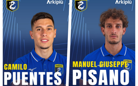 Due nuovi acquisti per l’Imperia Calcio. Arrivano Pisano e Puentes