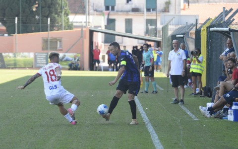 L’Imperia calcio incassa la prima sconfitta in campionato