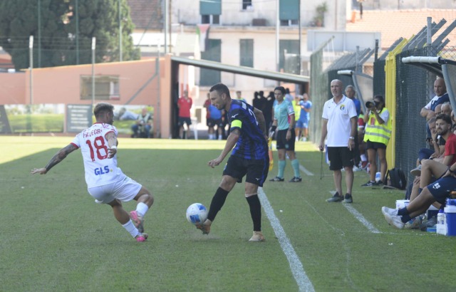 L’Imperia calcio incassa la prima sconfitta in campionato