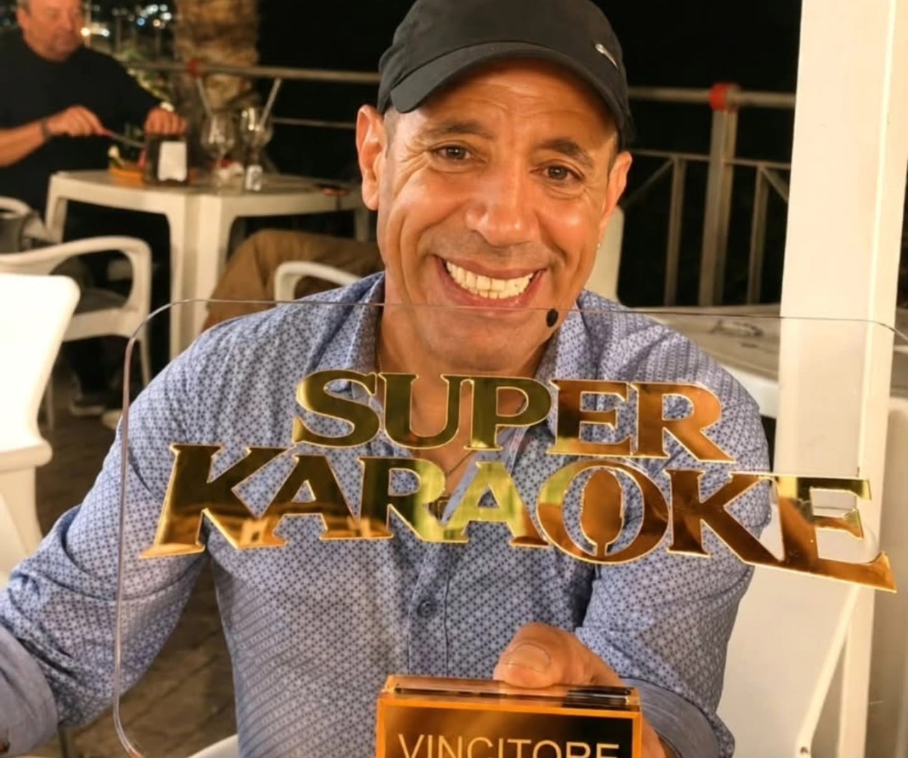 Rocco Fedele dopo la vittoria al Super Karaoke: Grazie, grazie, grazie