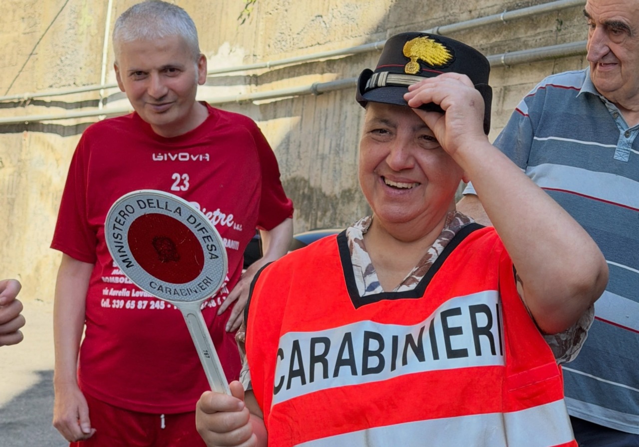 Una giornata speciale con i Carabinieri di Sanremo per gli ospiti del Piccolo Cottolengo