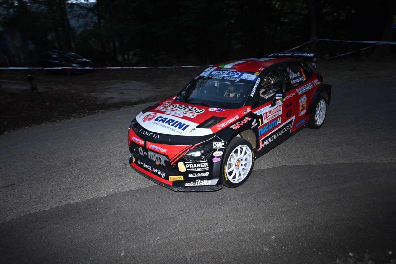 73° Rallye Sanremo: fora due volte Crugnola, sale in cattedra Andolfi