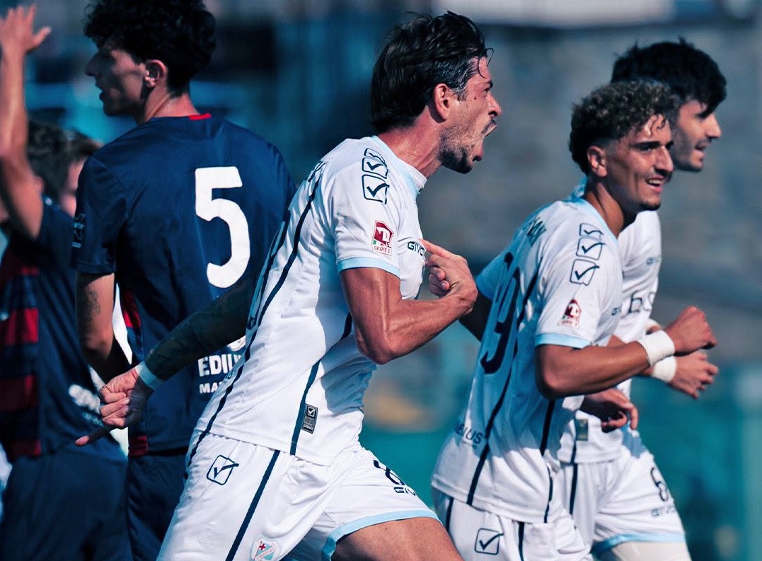 La Sanremese soffre ma vince 1-0 e sale al 6° posto. Imperia ko per 4-2 a Borgosesia