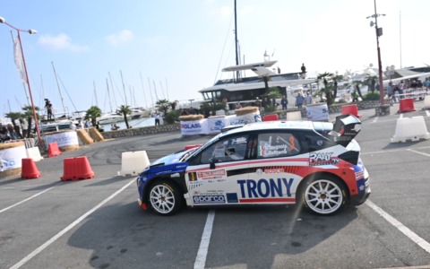 Rallye Sanremo, Andrea Crugnola in testa dopo tre prove