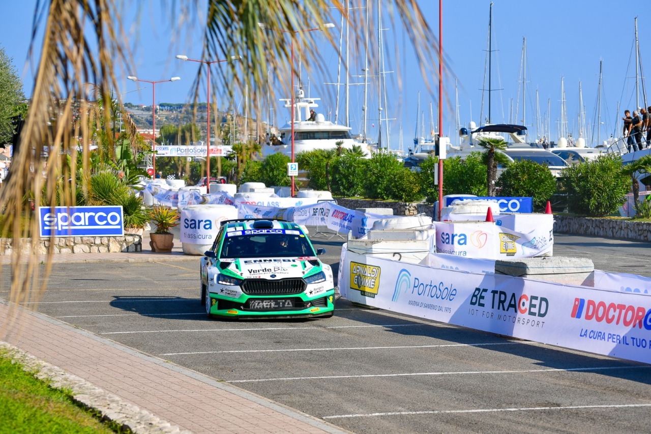 Rallye Sanremo, la resa dei conti per il tricolore: Daprà e Avbelj si sfidano per il titolo