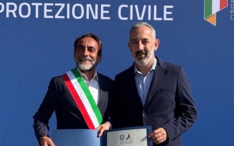 La Protezione Civile di Cervo premiata a Villa Borghese per l’opera svolta durante l’alluvione  2020