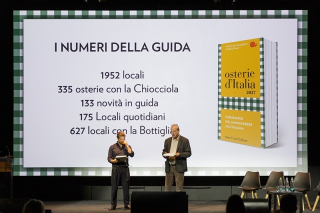 Osterie d’Italia 2027: 12 “chiocciole” alla Liguria nella guida di Slow Food