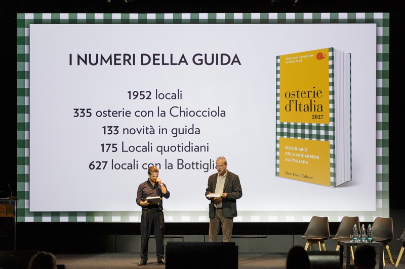 Osterie d’Italia 2027: 12 “chiocciole” alla Liguria nella guida di Slow Food