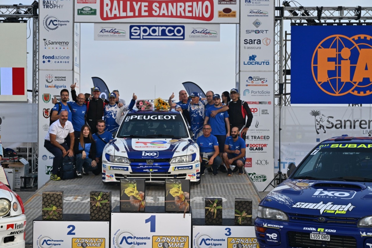 Delecour e Gordon vincono il 41° Sanremo Rally Storico