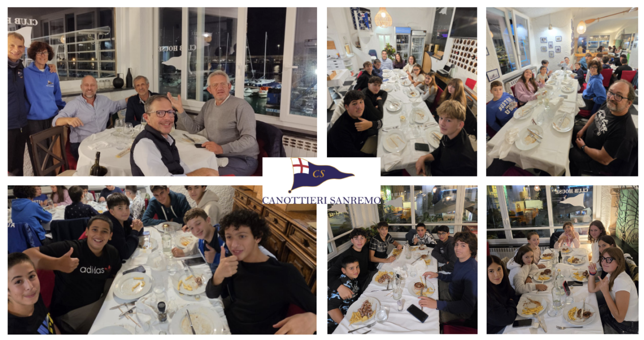 Serata di festa per i giovani della Canottieri Sanremo. «Canoa è scuola di vita»