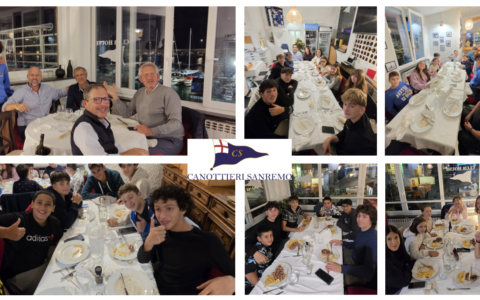 Serata di festa per i giovani della Canottieri Sanremo. «Canoa è scuola di vita»