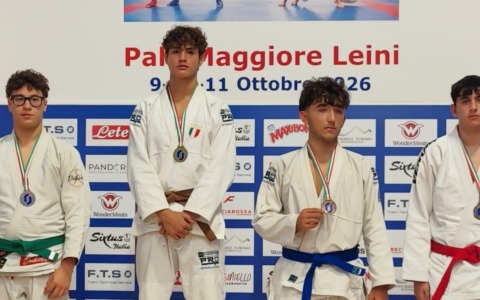 Mattia Salvi oro alla Coppa Italia di Ju Jitsu 2026