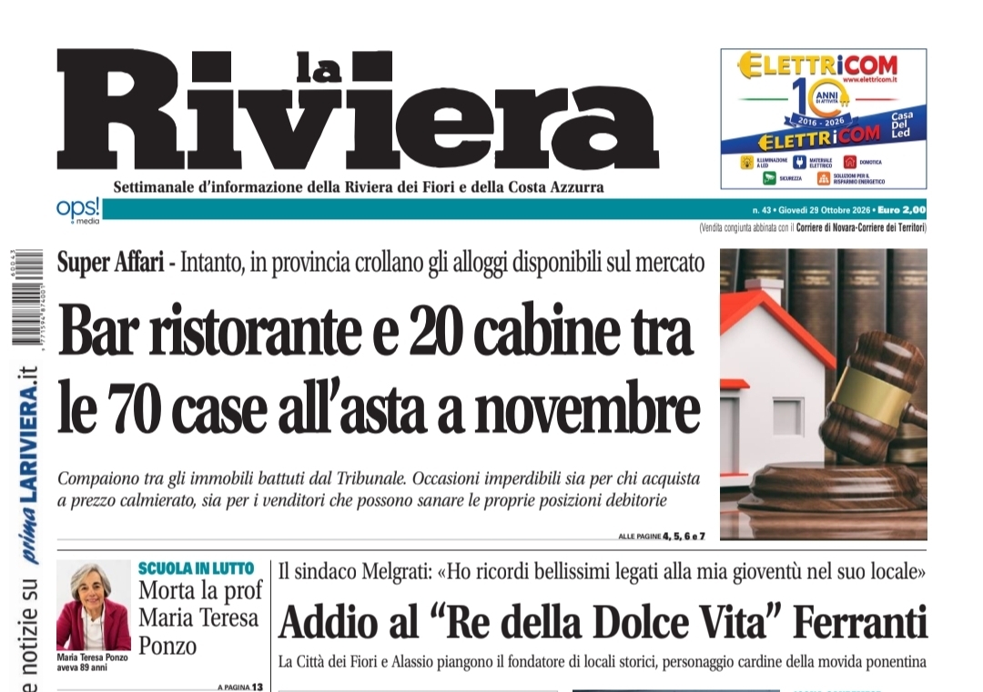 Bar ristorante di Capo Nero all’asta giudiziaria