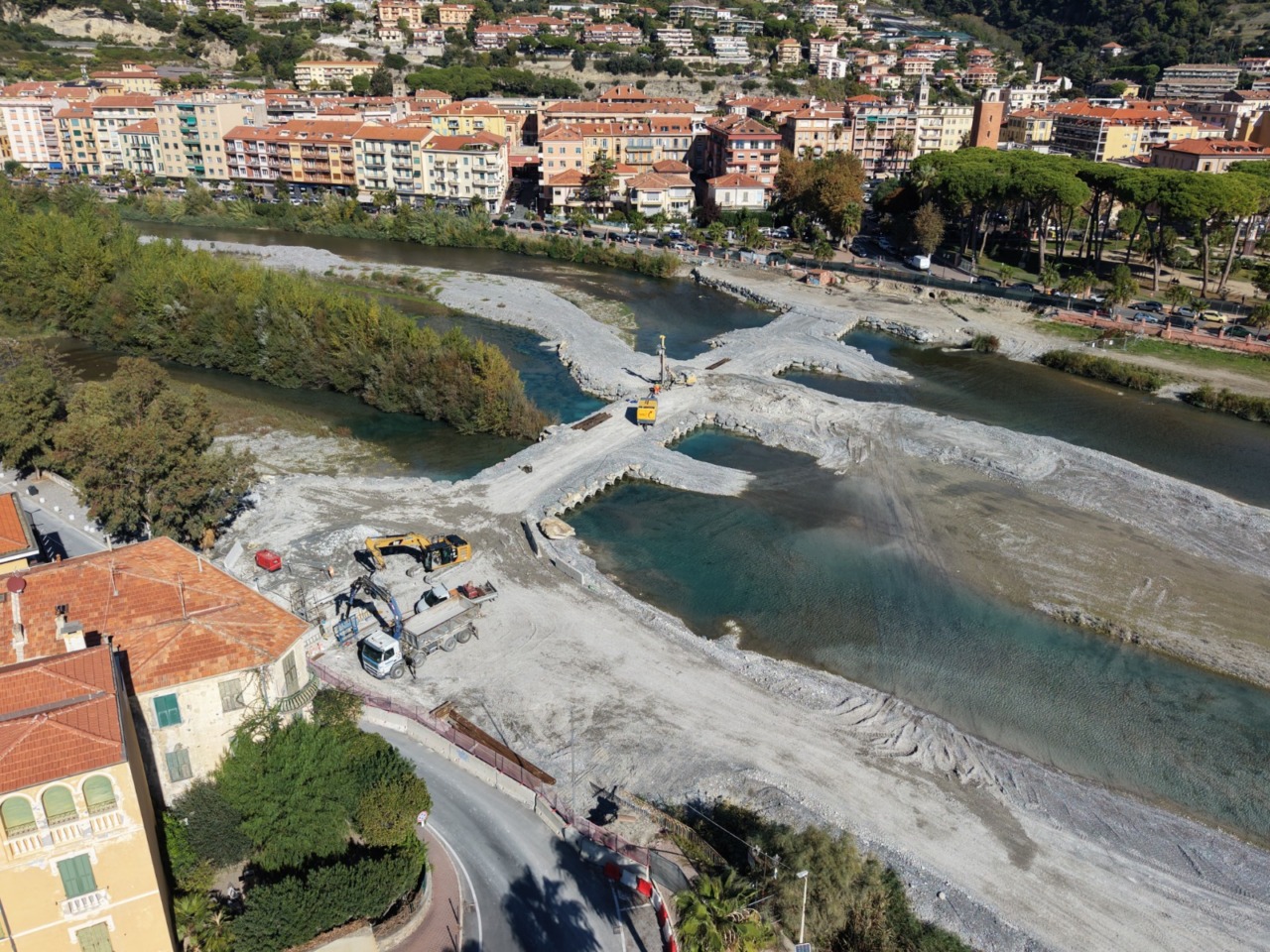 Nuova passerella di Ventimiglia: superata la prima prova di carico
