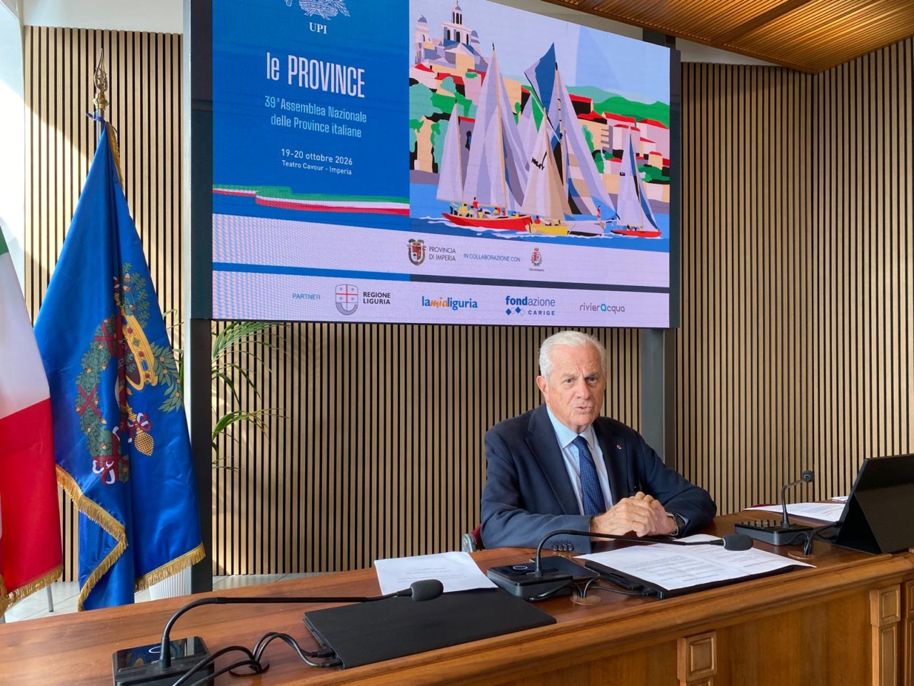 Mattarella a Imperia per l’Assemblea delle Province. Il programma