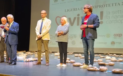 “Viva! Liguria Cardioprotetta”: a scuola di primo soccorso all’Ariston
