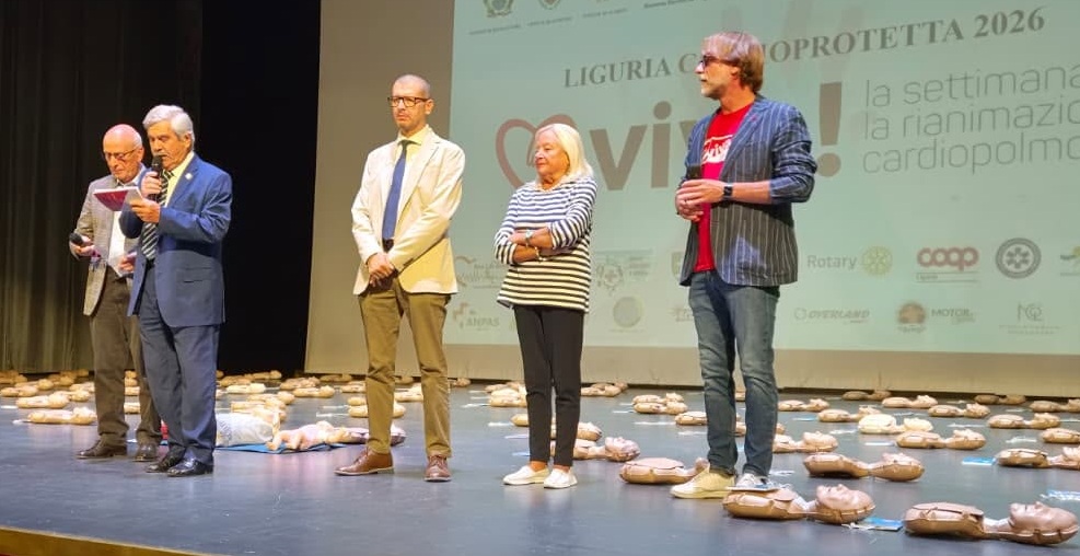 “Viva! Liguria Cardioprotetta”: a scuola di primo soccorso all’Ariston