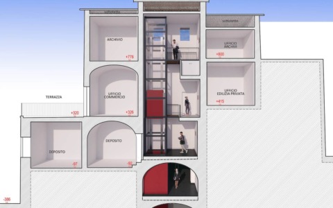 Un ascensore nel Palazzo comunale: investimento da 275mila euro